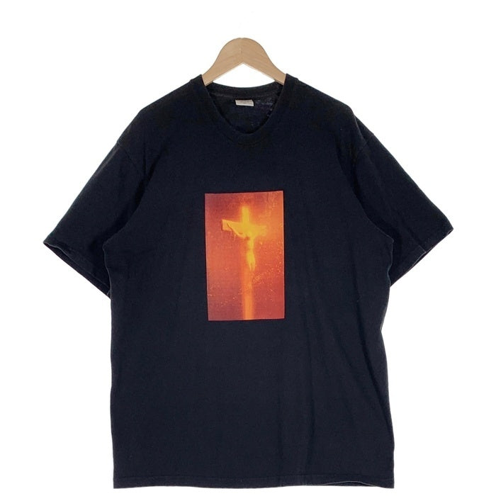 SUPREME シュプリーム 17AW Andres Serrano アンドレス・セラーノ Piss Christ Tee 半袖 プリントTシャツ ブラック Size XL 福生店