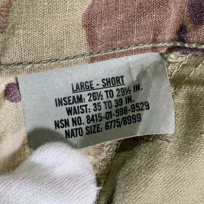 U.S.ARMY 米陸軍 アーミー コンバット トラウザー カーゴパンツ カモフラージュ 8415-01-598-9529 Size L-S 福生店
