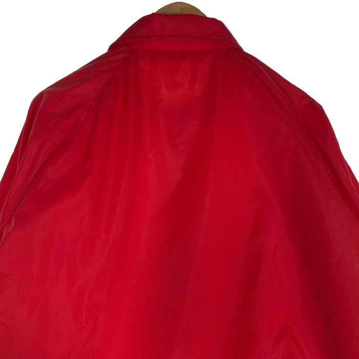 70's King Louie キングルイ Coors SOFTBALL クアーズ ソフトボール ナイロンコーチジャケット レッド USA製 Size L 福生店