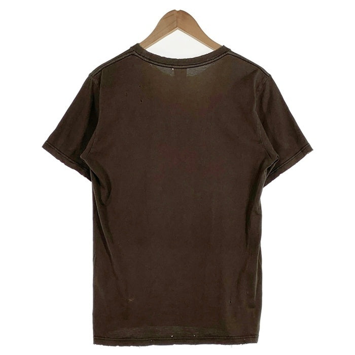 NUMBER(N)INE ナンバーナイン 05SS NIGHT CRAWLER期 スカルツリー プリントTシャツ ダメージ加工 フェードブラック Size 2 福生店