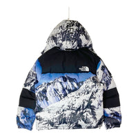 SUPREME シュプリーム NF0A3LHQ 17AW ×THE NORTH FACE ザノースフェイス マウンテンバルトロダウンジャケット 雪山 ホワイト ブルー sizeM 瑞穂店