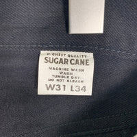 SUGAR CANE シュガーケーン Lot 470 ブラックデニムパンツ ストレート Size 31×34 福生店