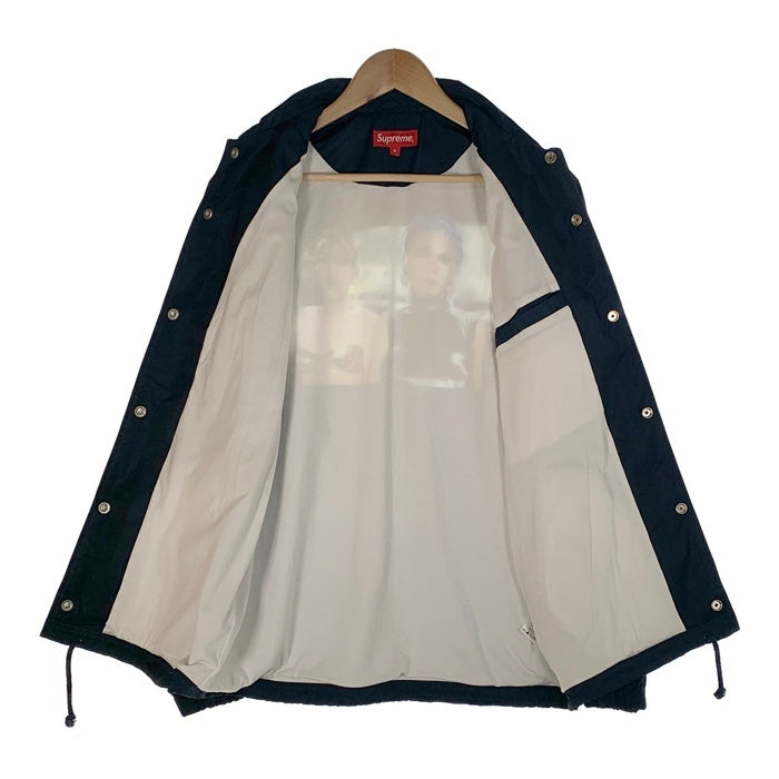 SUPREME シュプリーム 18SS Nan Goldin ナン・ゴールディン Misty and Jimmy Paulette Coaches Jacket プリント コーチジャケット ネイビー ポリエステル Size M 福生店