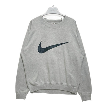 00's NIKE ナイキ クルーネックスウェットトレーナー グレー Size M-L 相当 瑞穂店