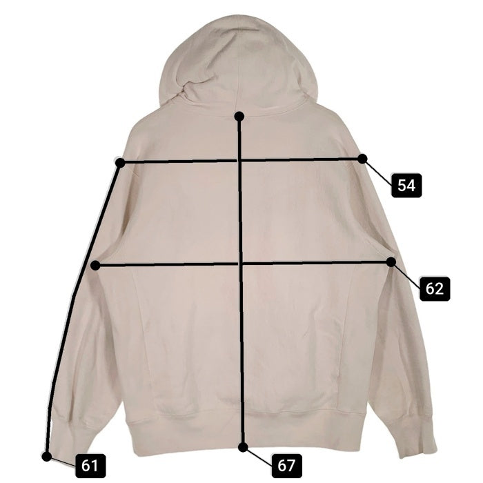 SUPREME シュプリーム 21AW Pearl Logo Hooded Sweatshirt パールロゴ プルオーバースウェットパーカー ホワイト Size M 福生店