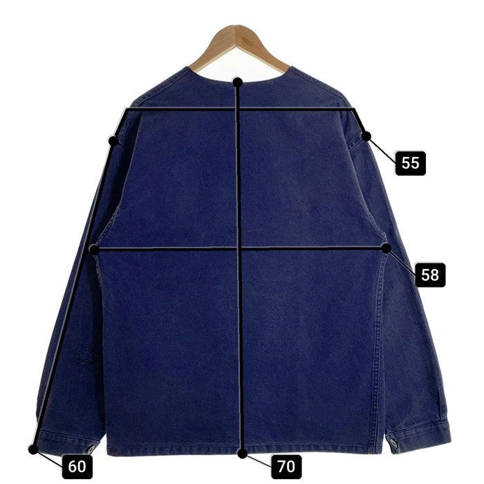 70's~ BEAU-FORT ビューフォート French Work Coverall ワークジャケット マウンテンタグ ナス紺 Size XL相当 福生店