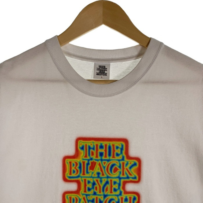 THE BLACK EYE PATCH ブラックアイパッチ ロゴプリント Tシャツ ホワイト Size L 福生店