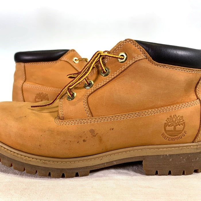 TINBERLAND ティンバーランド Waterproof ウォータープルーフ ネルソン チャッカブーツ A15RW イエロー Size 9W (27.0cm) 福生店