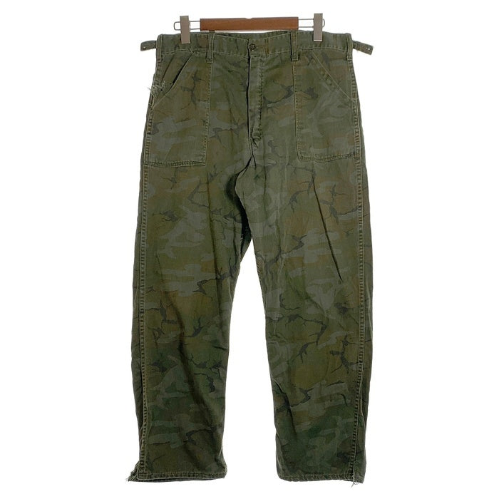 60's U.S. ARNY 米軍 ベトナム ベイカーパンツ シビリアンリーフカモ Size ウエスト約90cm 福生店