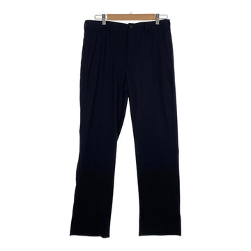 PRADA プラダ ウール ノータック ストレートスラックス ネイビー イタリア製 Size 48 福生店