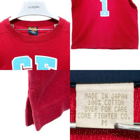 COREFIGHTER コアファイター CF1 プリント スウェットトレーナー レッド sizeM 瑞穂店