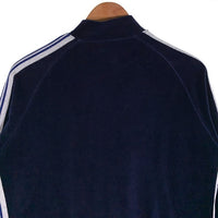 Needles ニードルス R/C Velour Track Jacket ベロア ジップアップ トラックジャケット ネイビー Size M 福生店