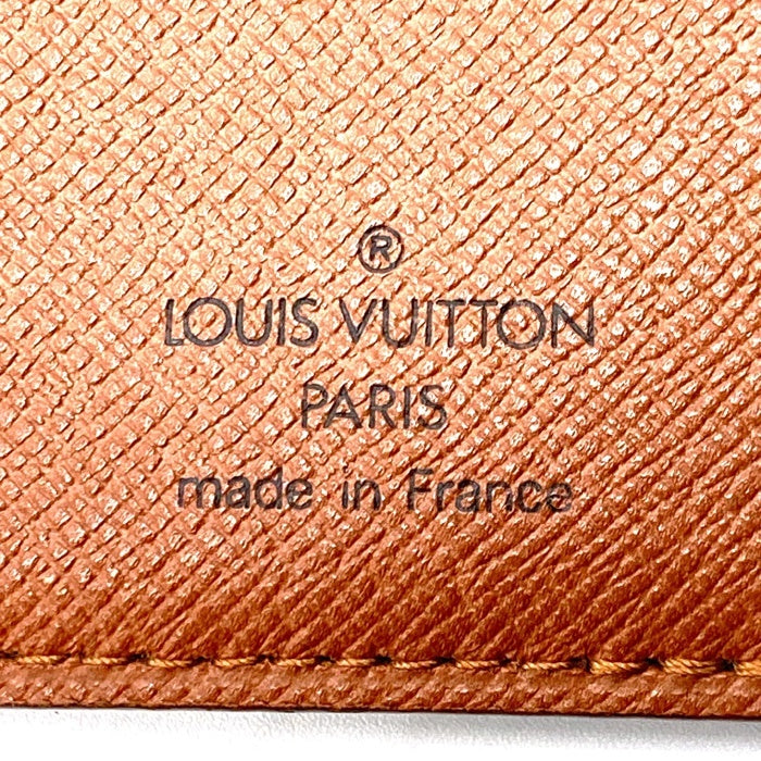 LOUIS VUITTON ルイヴィトン M60825 モノグラム ポルトカルトクレディ 二つ折り 長財布 ブラウン 瑞穂店