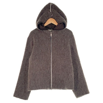OUR LEGACY アワーレガシー 23AW FULL ZIP HOOD フルジップフード グレー モヘア ウール M4236FM 福生店
