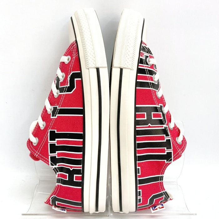 CONVERSE コンバース ALL STAR LOW REACT2.0 NBA ブルズ キャンバス ローカットスニーカー レッド 1SD536 Size 26.5cm 瑞穂店