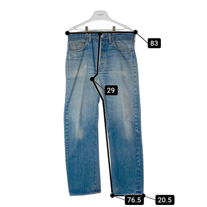 Levi's リーバイス 501 66後期 ボタン裏刻印6 デニムパンツ インディゴ sizeW34 瑞穂店