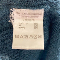 Traditional Weatherwear トラディショナルウェザーウェア g222thkcd0207mf V neckカーディガン モヘアカーディガン グリーン sizeS 瑞穂店