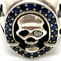 A&G エーアンドジー LION HEART ライオンハート クラシックスカルリング 片目ジルコニア STERLING シルバー size12号 瑞穂店