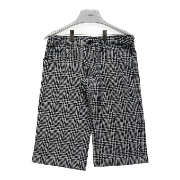 JUNYA WATANABE COMME des GARCONS ジュンヤワタナベ コムデギャルソン AD2003 千鳥 クロップドパンツ ブラック×ホワイト sizeS 瑞穂店