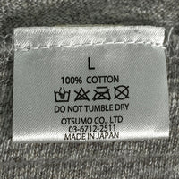 HUMAN MADE ヒューマンメイド POCKET T-SHIRTS ポケットTシャツ グレー 裾ロゴワッペン Size L 福生店