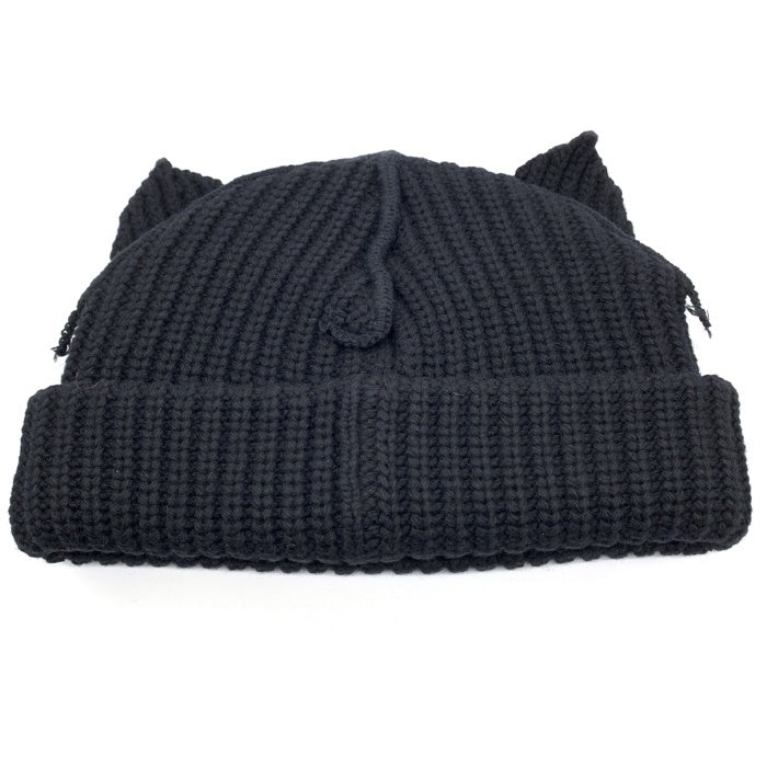 CHARLES JEFFREY LOVERBOY チャールズジェフリーラバーボーイ CHUNKY EARS BEANIE チャンキーイヤーズビーニー ブラック ウール ナイロン 福生店