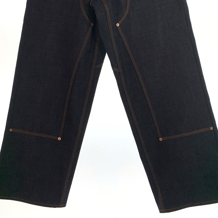 SUGARHILL クラシックダブルニーデニムパンツ SUGARHILL シュガーヒル CLASSIC DOUBLE KNEE DENIM PANTS 馬革 ホース