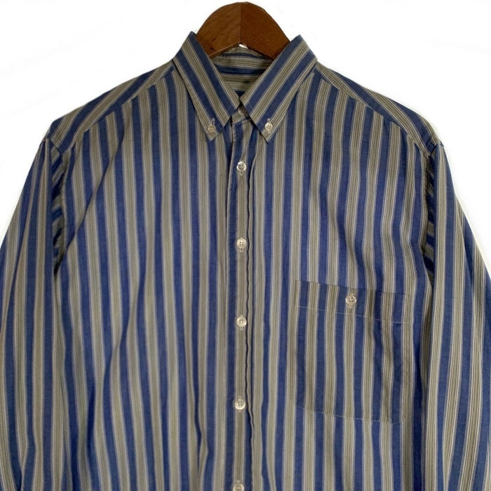 Christian Dior MONSIEUR クリスチャンディオールムッシュ ストライプ 長袖シャツ ライトブルー AKS-6840 Size M 福生店