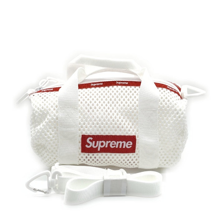 SUPREME シュプリーム 23SS Mesh Mini Duffle Bag メッシュミニダッフルバッグ ホワイト 福生店