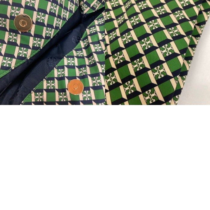 TORY BURCH トリーバーチ エラ 総柄 トートバッグ グリーン 瑞穂店