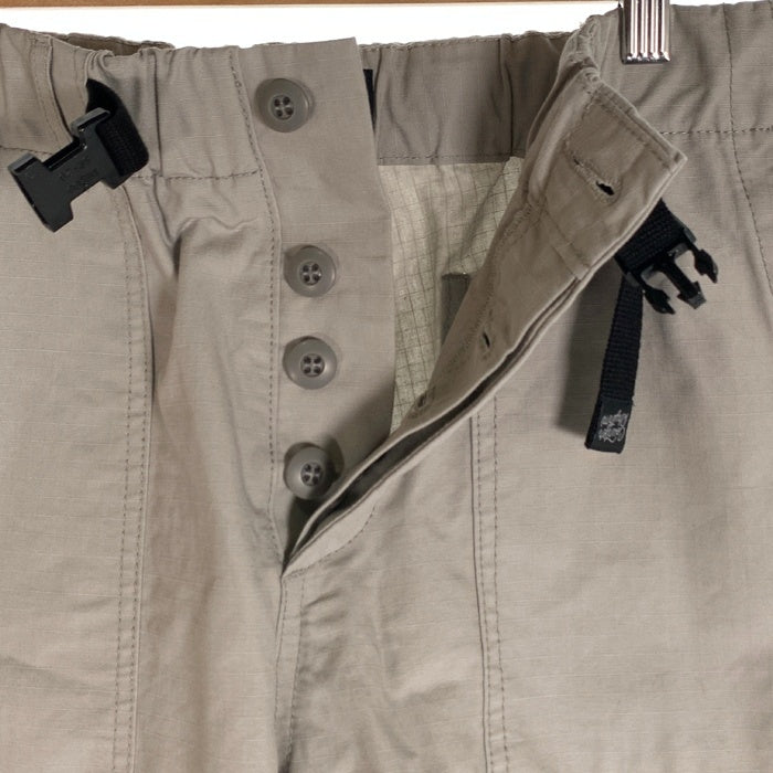 COUNTER RHYTHM カウンターリズム コットンリップストップ ベイカーショートパンツ セメント Size L 福生店