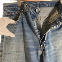 90's Levi's リーバイス 501 ボタン裏653 デニムパンツ ライトブルー 501-0115 USA製 Size W33 L34 福生店