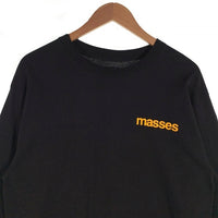 MASSES マシス 26SS VANSON バンソン L/S T-SHIRT プリント ロングスリーブTシャツ 長袖 ブラック Size L 福生店