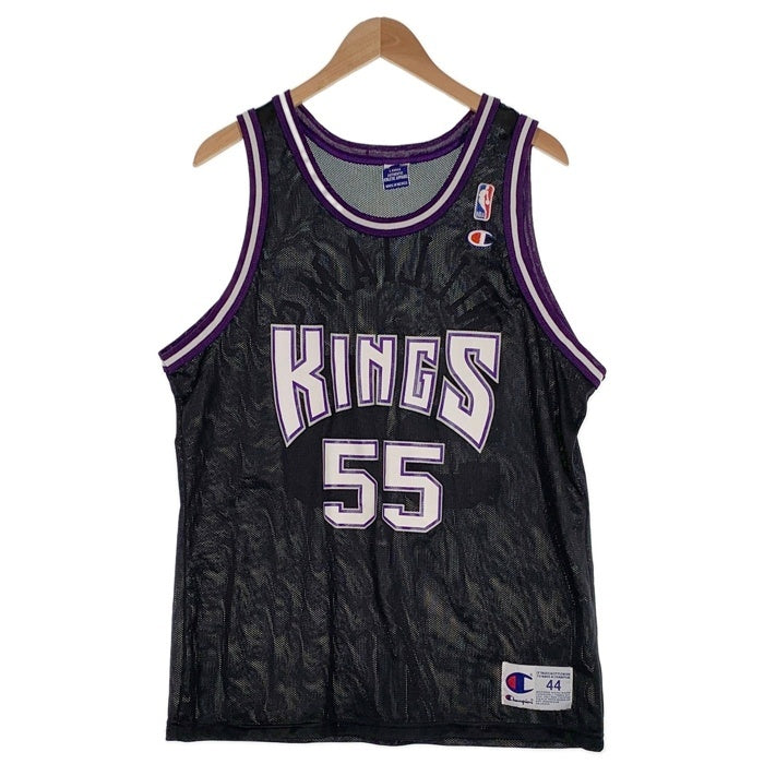 Champion チャンピオン Sacramento Kings サクラメント キングス Jason Williams ジェイソン ウイリアムス タンクトップ ブラック パープル メキシコ製 SIze L 福生店
