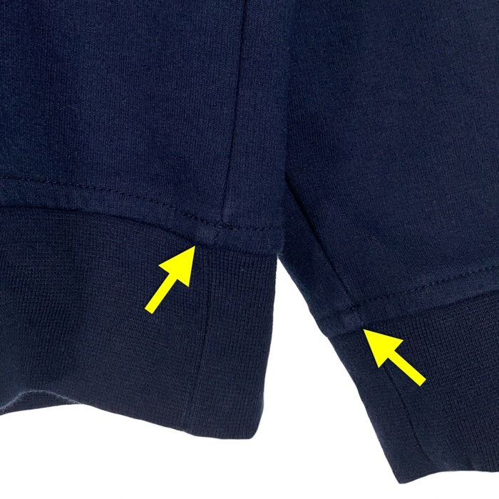 A.P.C. アーペーセー プルオーバースウェットパーカー ネイビー ボーダープリント Size XL 福生店