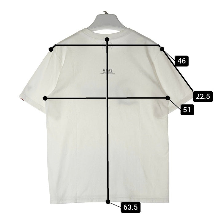 Wtaps ダブルタップス ロゴプリントTシャツ ホワイト size2 瑞穂店