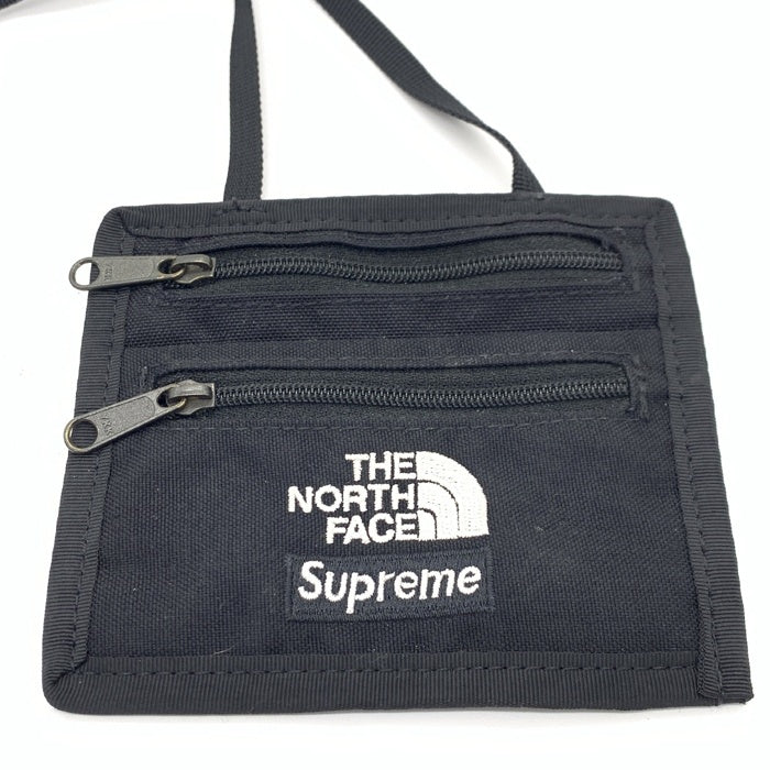 SUPREME シュプリーム 18AW THE NORTH FACE ノースフェイス Expedition Travel Wallet エクスペディショントラベルウォレット ブラック  福生店