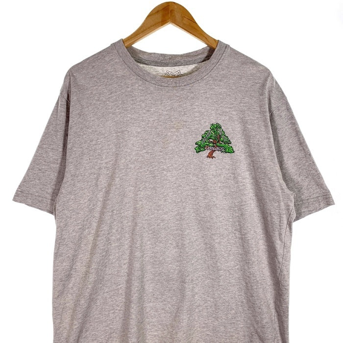 PALACE パレス スケートボード 22SS BONSAI T-SHIRT ボンサイ プリントTシャツ グレー Size XL 福生店