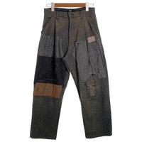 glamb グラム 20AW Repair Patch Slacks リペアパッチ スラックス グレー Size S 福生店