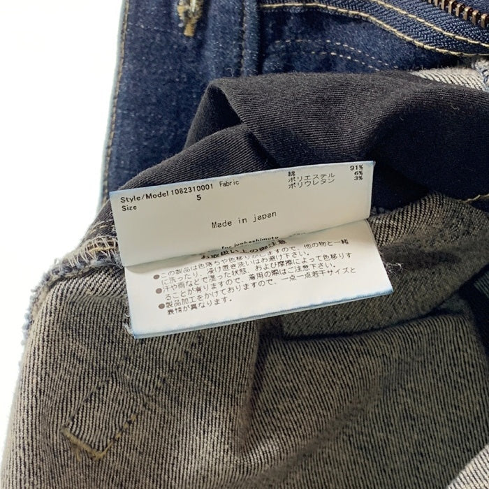 junhashimoto ジュンハシモト NEW CARROT FIT DENIM ニューキャロットフィット デニムパンツ ストレッチスキニー ウォッシュ/ペンキ加工 1082310001 Size 5 福生店