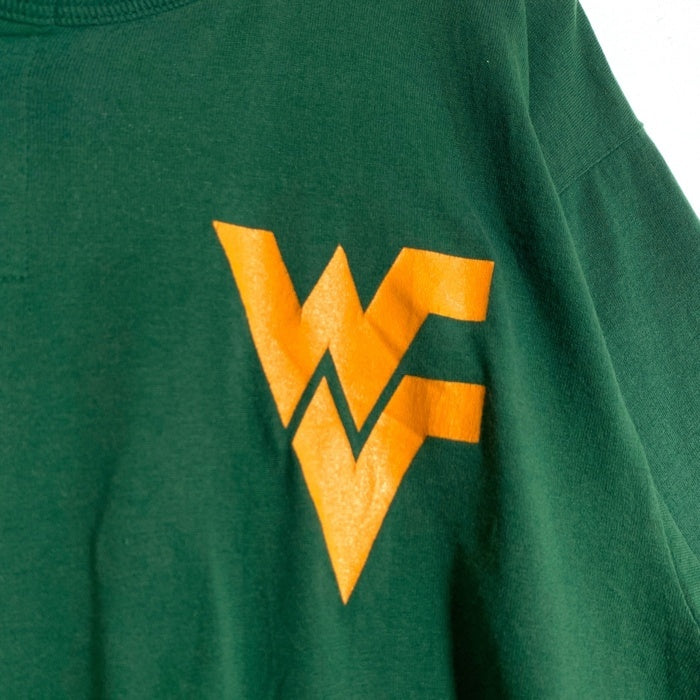 Wilson ウィルソン ヘンリーネック ナンバリングプリント Tシャツ グリーン メキシコ製 Size L 福生店