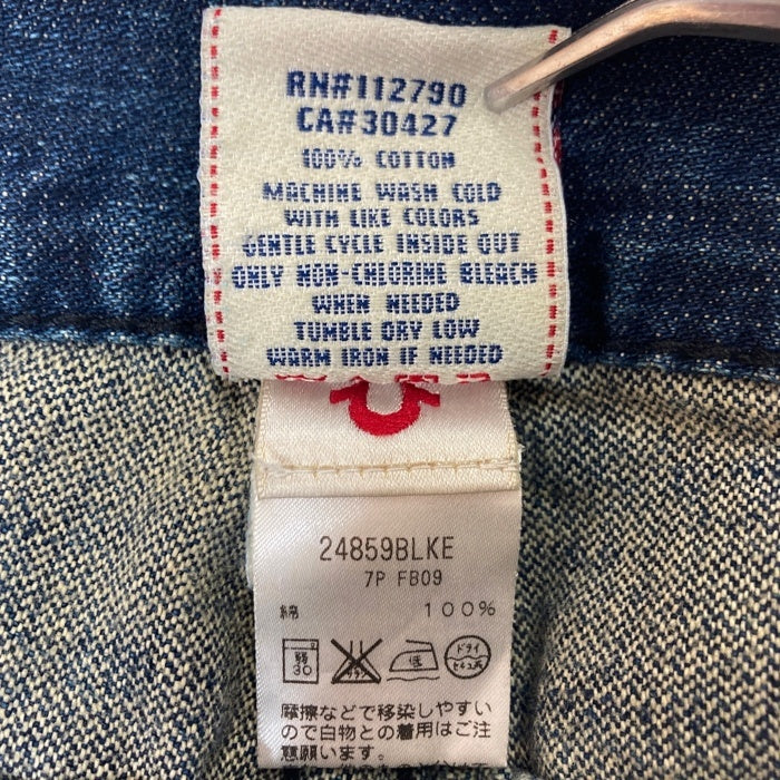 TRUE RELIGION トゥルーレリジョン RAINBOW RICKY デニムパンツ インディゴ size31 瑞穂店
