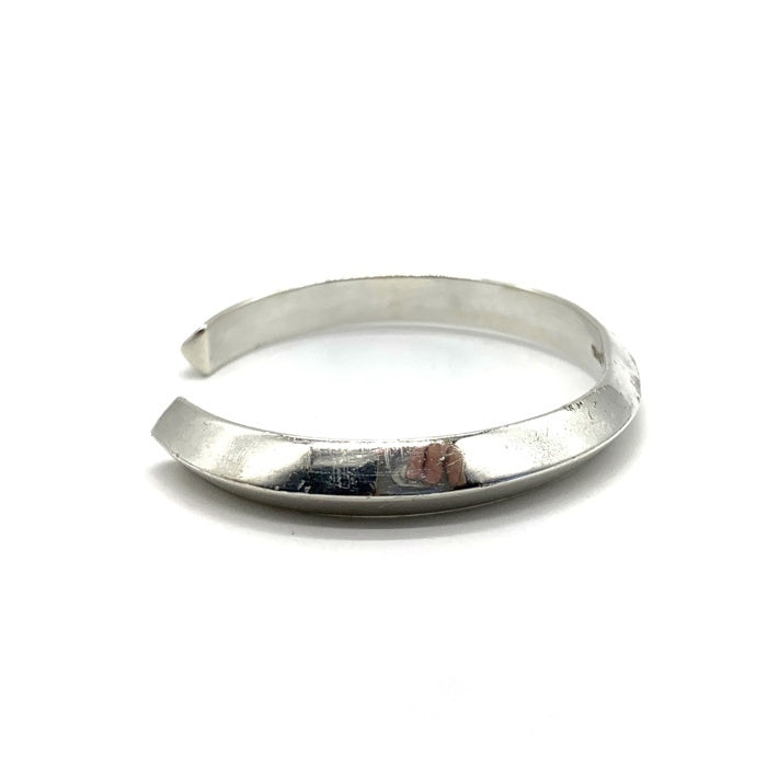 ノーブランド 7mm トライアングル シルバーバングル SILVER刻印 福生店