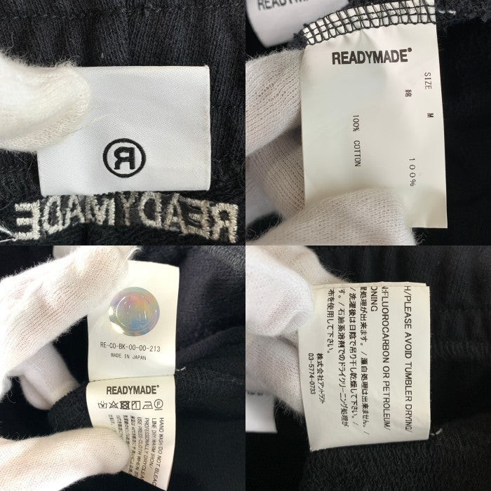 READYMADE レディメイド SWEAT FLARE PANTS 刺繡 スウェット フレアパンツ ブラック RE-CO-BK-00-00-213 Size M 福生店