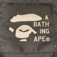 A BATHING APE アベイシングエイプ ダウンジャケット フード収納 1875-141-059 ブラック SizeS 瑞穂店