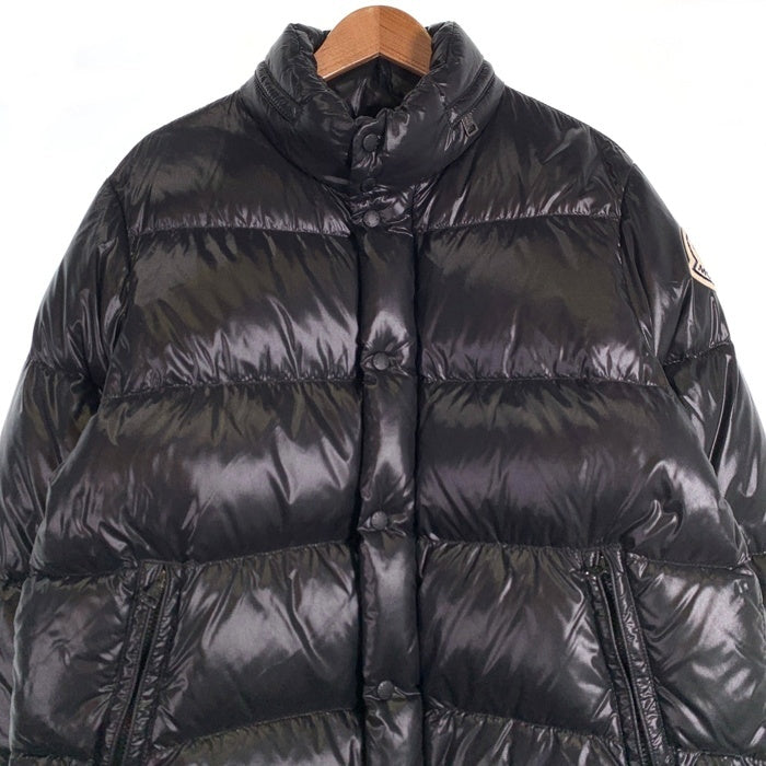 MONCLER モンクレール EVEREST エベレスト ダウンジャケット ブラック ビッグロゴワッペン 41310/50/68950 並行品 Size 5 福生店