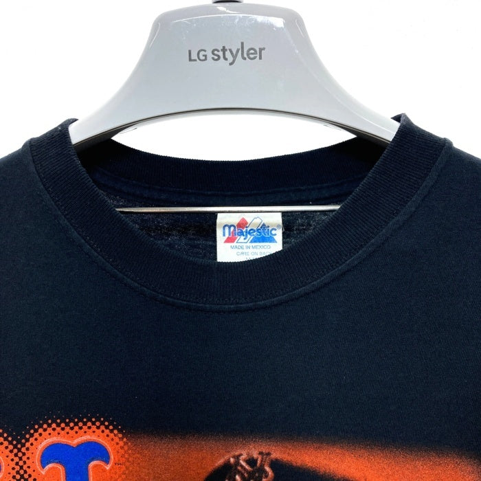 majestic マジェスティック ニューヨークメッツ 新庄剛志 Tシャツ ブラック sizeM 瑞穂店