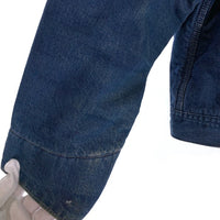 70's OSHKOSH オシュコシュ デニムワークジャケット 裏キルティング インディゴ 701-8212 USA製 Size 46R 福生店