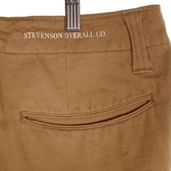 STEVENSON OVERALL スティーブンソンオーバーオール Sausalito-415 アーミーチノトラウザー パンツ ベージュ Size 34 福生店