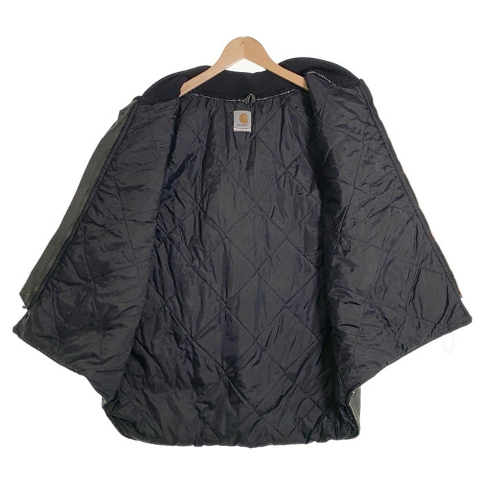 00‘ｓ Carhartt カーハート Duck Work Vest ダック ワーク ベスト モスグリーン Size XXL相当 福生店