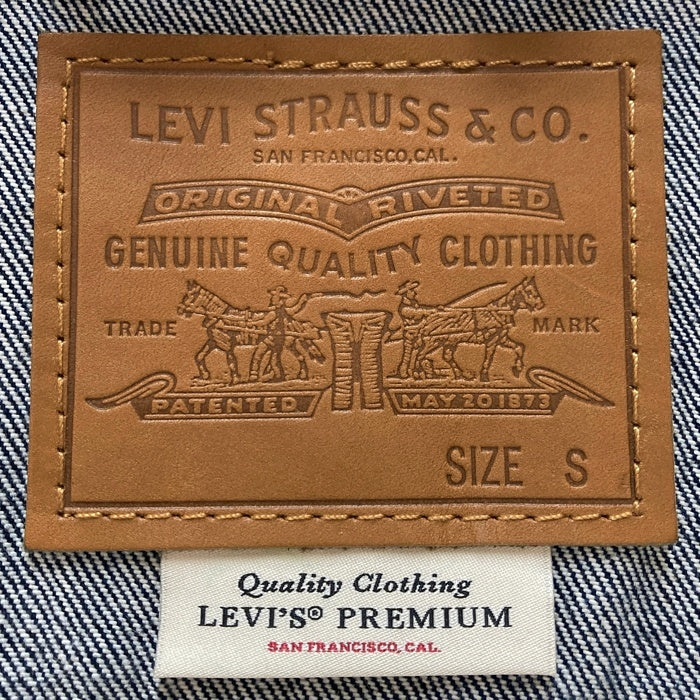 LEVI'S PREMIUM リーバイス 72334-0557 BIG E デニムトラッカージャケット インディゴ SizeS 瑞穂店